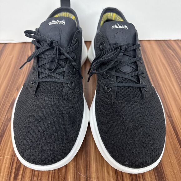 Allbirds Superlight Tree Runners White Black Athletic Running Shoes Mens Size 10 - Picture 5 of 9